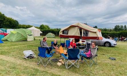 Chapelfield Camping, near Fordingbridge, Hampshire