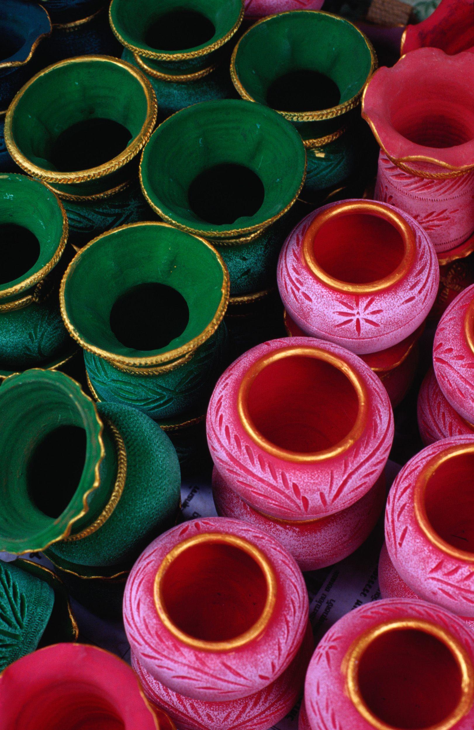 Le ceramiche del villaggio Mon di Kwan-A-Man, Ko Kret ©Richard I'Anson/Lonely Planet