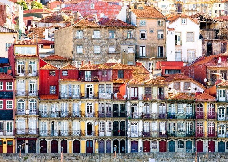 Le caratteristiche case di Porto, Portogallo.
©Rob van Esch/Shutterstock