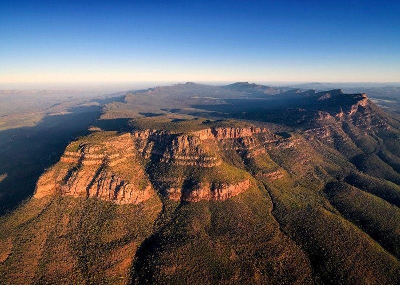 Le Flinders Ranges viste dall'alto, Australia.
©Southern Lightscapes-Australia/Getty Images